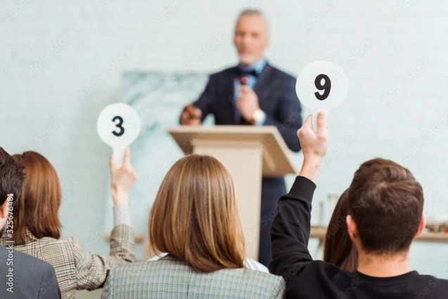 people bidding